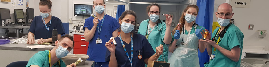 Nurses at Liverpool Royal Hospital